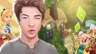 The Sims 4 |  Alice in Wonderland ✧˖° Speed Build