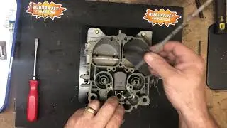 Quadrajet Power - Assembly of the Quadrajet