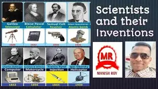 Scientists and their inventions in English || scientists inventions || scientist name with invention