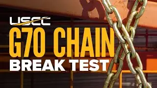 Grade 70 Transport Chain Break Test