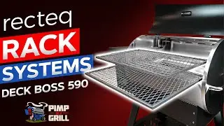 Grate Rack Systems for RecTeq Deck Boss 590 | By Pimp My Grill