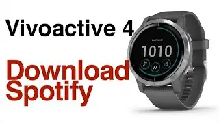 Garmin Vivoactive 4 / Venu- How To Download Spotify Playlists