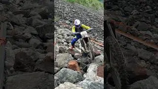 Is this the World’s Hardest Enduro checkpoint? #erzbergrodeo #Carlsdiner #dirtbike #enduro #shorts