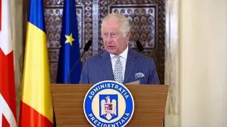King Charles Speech On Reception Ceremony at Cotroceni Palace