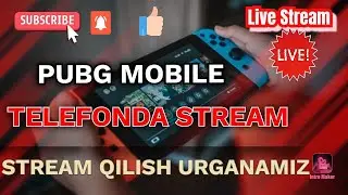 PUBG MOBILE |||| TELEFONDA STREAM QILISH URGANAMIZ REDMI TELEFONDA