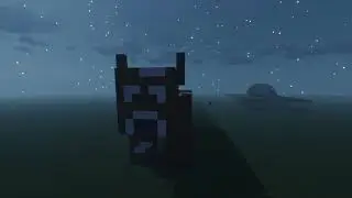 Minecraft giant cow build