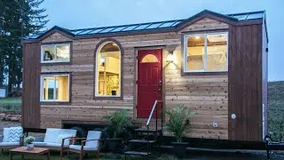 Feature on HGTV/DIY Network Theater-inspired Tiny Home on Wheels by Tiny Heirloom