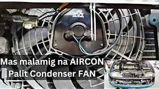 Toyota Corolla Big Body change Condenser Fan