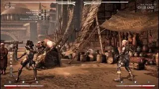 Mortal Kombat X Kitana 39% Kombo
