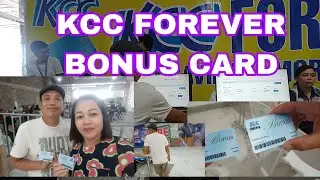 Done apply for KCC forever Bonus Card