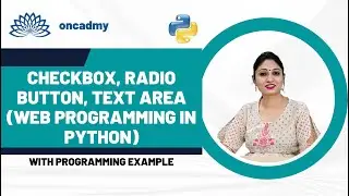 Checkbox radiobutton textarea dropdown CGI programs in python 