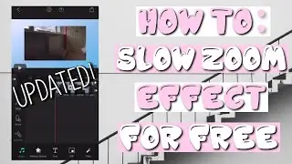 HOW TO: SLOW ZOOM EFFECT FOR FREE! IOS - KEN BURNS EFFECT ON IPHONE! SLOWLY ZOOMING IN