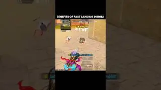 Benefits Of Fast Landing In BGMI 😁