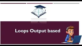 Output based loops in Java