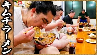 [Sumo food] Seafood Kimchi Ramen, Denuma’s Fried Chicken / Middle Room & Mita’s Treasures