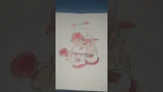 Fiz minha foto de perfil do YouTube ou o Boyfreind com a flor de fogo do Mario 