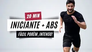 Treino hiit 20 min para emagrecer em casa e sem equipamentos - cardio + abdominal