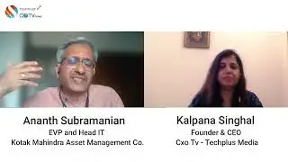 Ananth Subramanian, EVP & Head IT at Kotak Mahindra Shares the Power of AI and ML