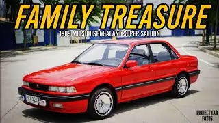 Keeping It Within The Family! | 1989 Mitsubishi Galant Super Saloon Walk-Around Video