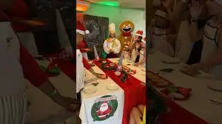 Oficina de biscoitos natalinos com cozinheiro e O Biscoito