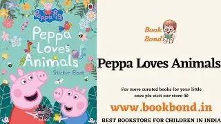 Peppa Loves Animals  Sticker Book Paperback