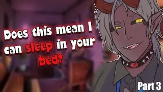 Your Yandere demon boyfriend flirts with you [M4F ASMR] [Yandere] [British]
