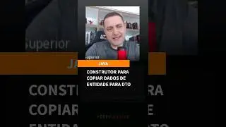 Construtor para copiar dados de entidade para DTO