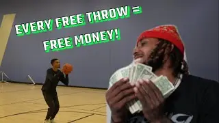 EVERY FREE THROW = A DOLLAR! (CHRISTMAS GIVEAWAY)