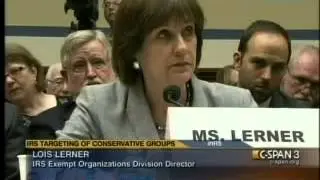 Top IRS Official Lois Lerner Invokes Fifth Amendment Rights