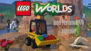 Lego Worlds FPS TEST:Intel Pentium B970,Intel HD Bay Trail