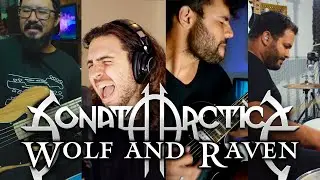 SONATA ARCTICA - WOLF AND RAVEN FULL BAND COVER