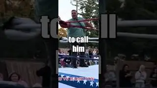 Pro Wrestler Debates Semantics with Child #funnyreels #foryou #wrestling #zowa