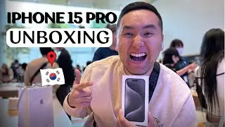 APPLE STORE дээр iPhone 15 Pro UNBOXING хийв! KOREA! 🇰🇷