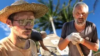 Септик готов | Гуляем на свадьбе у родственников | Отец и сын строят домик в деревне