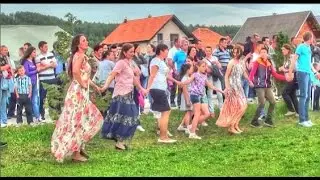 Kolo kod  Hrama Svetog Georgija Velikomučenika na Gukama ᴴᴰ