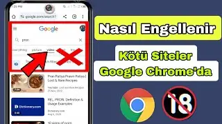 Mobilde Google Chrome'da Kötü Siteler Nasıl Engellenir || Google Chrome Web Sitelerini Engelle