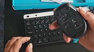 JLAB wireless keyboard and mouse unboxing