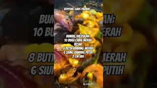 KEPITING SAUS PADANG #shorts #short #kepitingsauspadang #sauspadang