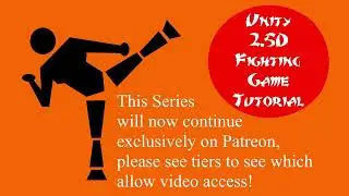Unity 2.5D Fighting Game Tutorial Patreon Announcement