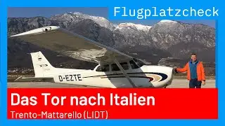 Entdecke mit uns den Flughafen Trento-Mattarello LIDT: Das Tor nach Italien