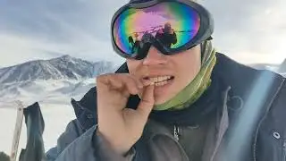 как я отдыхаю на алтае на лыжах