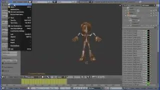Blender Tutorial Connecting a Skin to a Motion Capture Armature Part 1