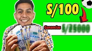 Como Ganar Apuestas deportivas con S/100 ⚽