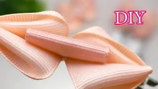 Вам захочется их сделать! Бантики из лент!