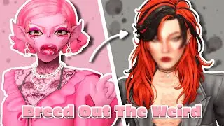 Let's Breed Out The WEIRD!!! 👺 | Sims 4 Create-a-sim Challenge