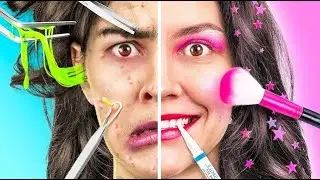 Campus Queen Becomes a Bookworm / Extreme Transformation Using Gadgets From TikTok