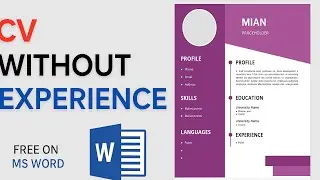 Make Resume without Experience just in 5 minutes🔥