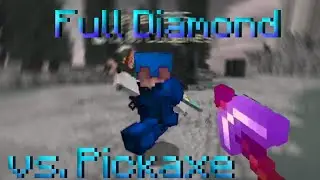 Killing a Full Diamond with an IRON Pickaxe (Hypixel UHC)