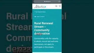 How to get permanent residency in Alberta through the #ruralrenewalstream  ?#canada #alberta #lmia
