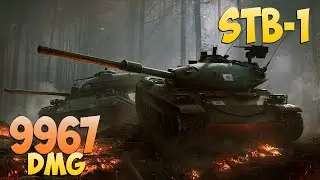 STB-1 - 8 Kills 9.9K DMG - Productive! - World Of Tanks